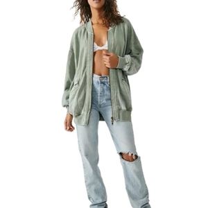 NWT Free People Robby Bomber